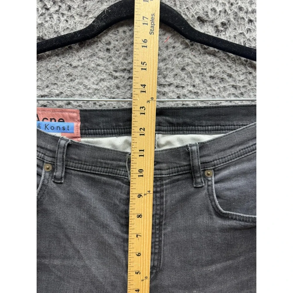 Acne Studios Bla Konst Floragatan 13 Stockholm Button Fly Jeans Men Size 34 x 29